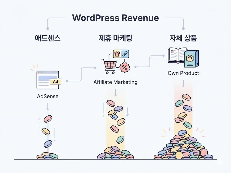 워드프레스 수익