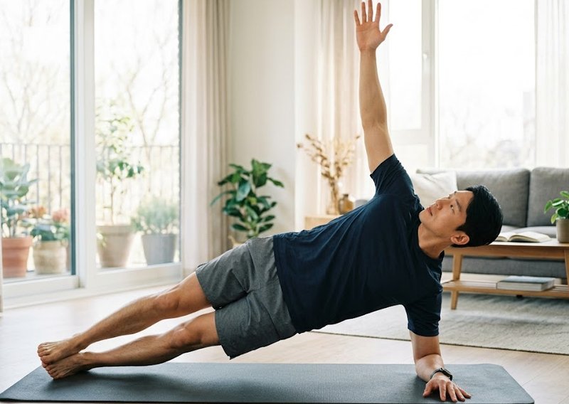 옆구리 살 빼는 운동