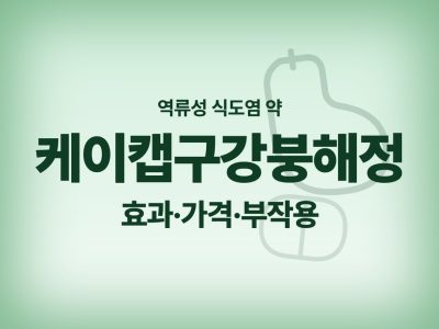 케이캡구강붕해정