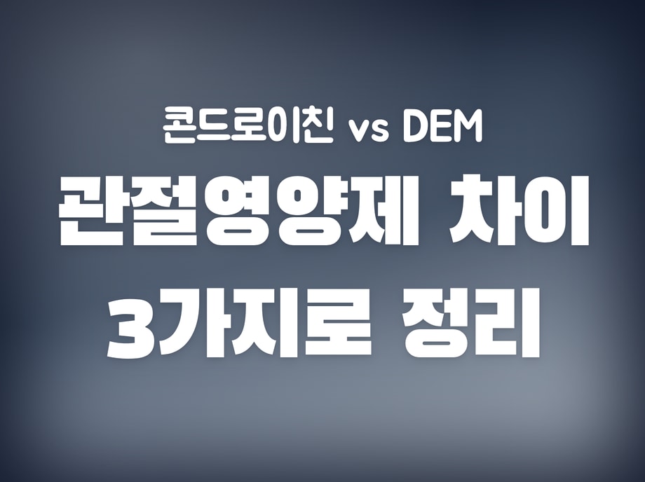 DEM 관절영양제