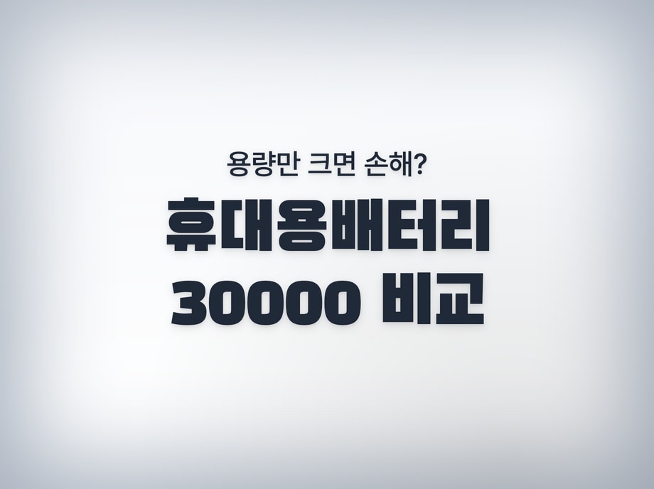 휴대용배터리