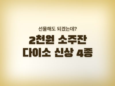 다이소 신상품